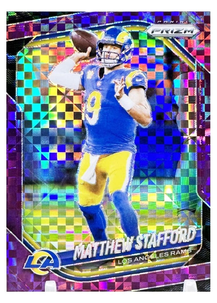 2025 Panini Prizm Base Set Matthew Stafford #21 card