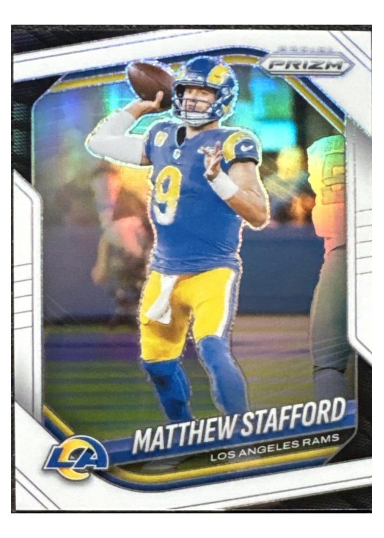 2025 Panini Prizm Base Set Matthew Stafford #21 card