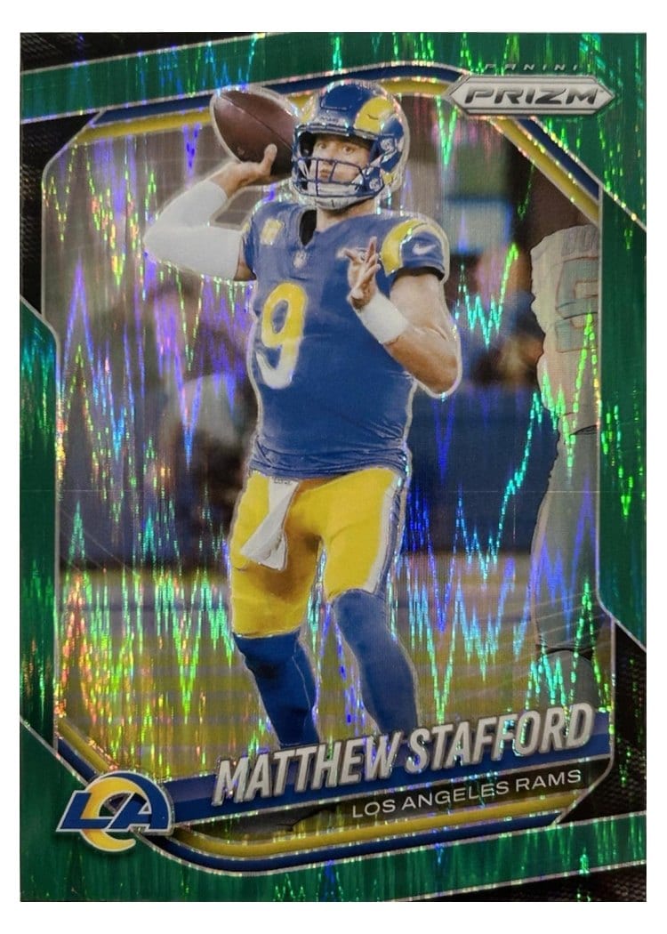 2025 Panini Prizm Base Set Matthew Stafford #21 card