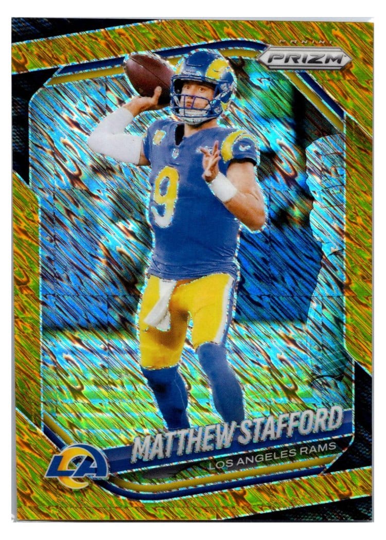 2025 Panini Prizm Base Set Matthew Stafford #21 card