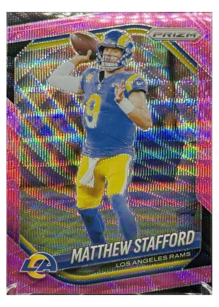 2025 Panini Prizm Base Set Matthew Stafford #21 card