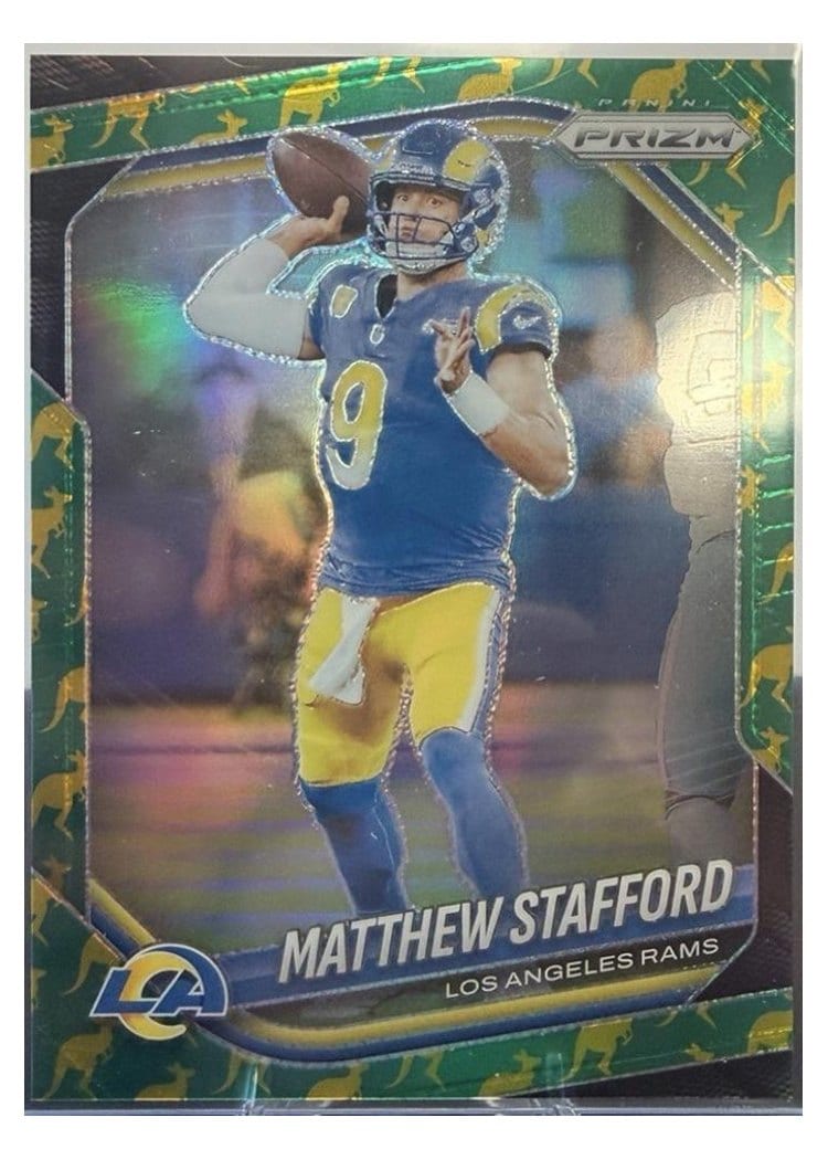 2025 Panini Prizm Base Set Matthew Stafford #21 card
