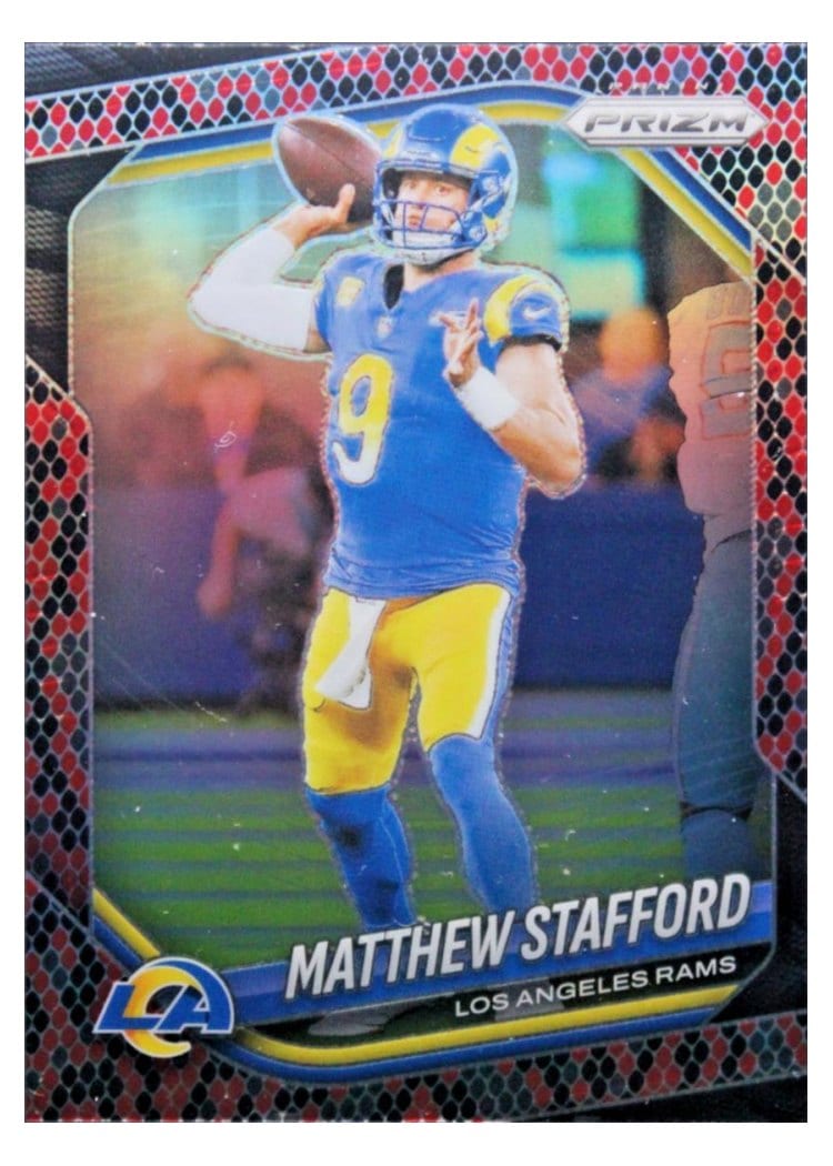 2025 Panini Prizm Base Set Matthew Stafford #21 card