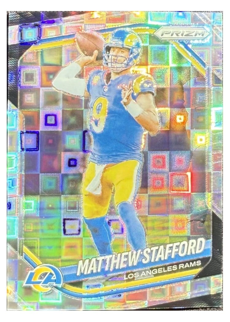 2025 Panini Prizm Base Set Matthew Stafford #21 card