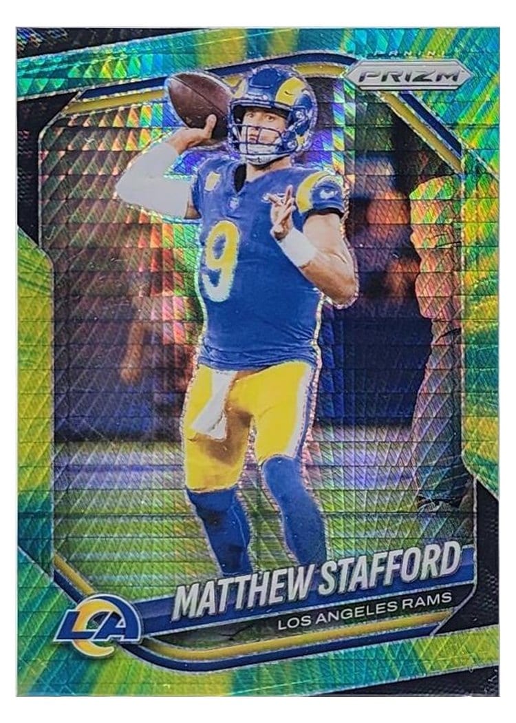 2025 Panini Prizm Base Set Matthew Stafford #21 card
