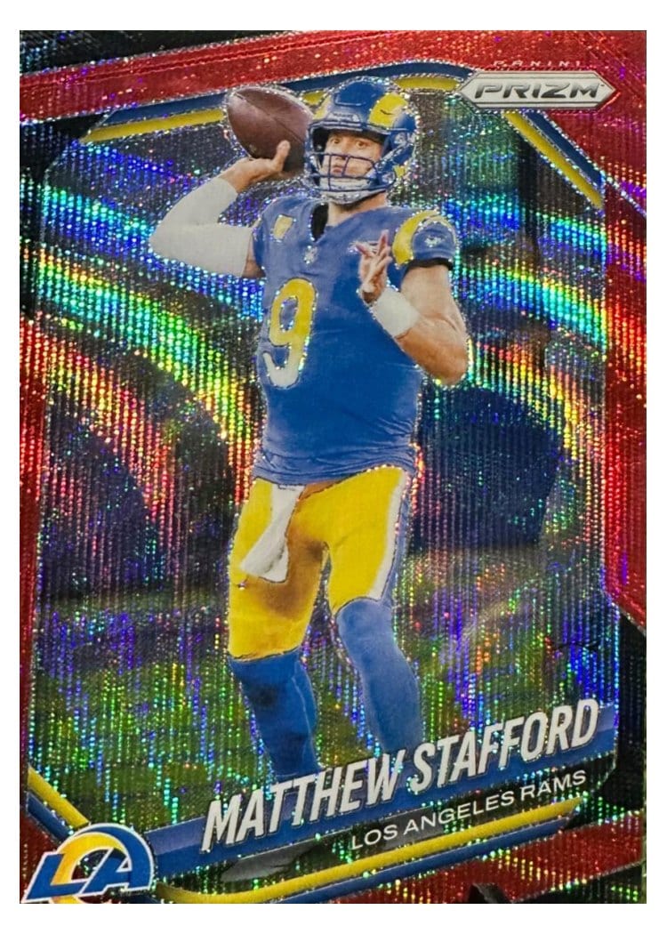 2025 Panini Prizm Base Set Matthew Stafford #21 card
