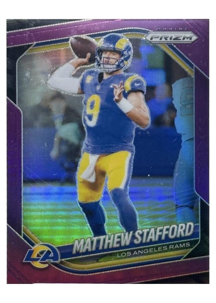 2025 Panini Prizm Base Set Matthew Stafford #21 card