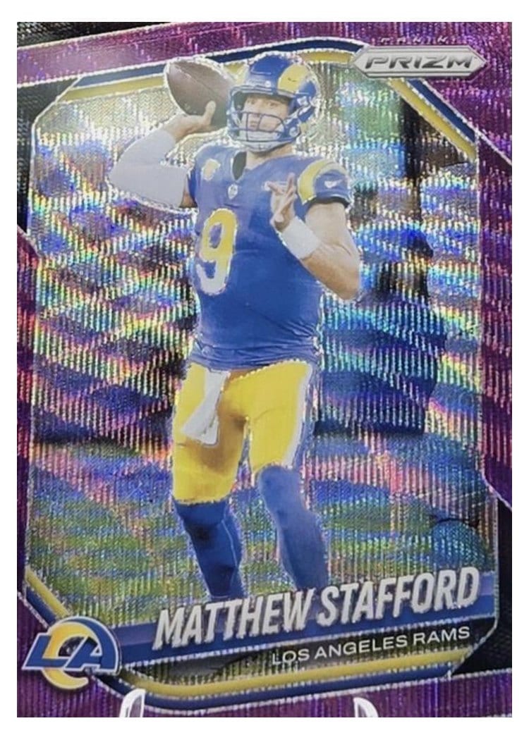 2025 Panini Prizm Base Set Matthew Stafford #21 card