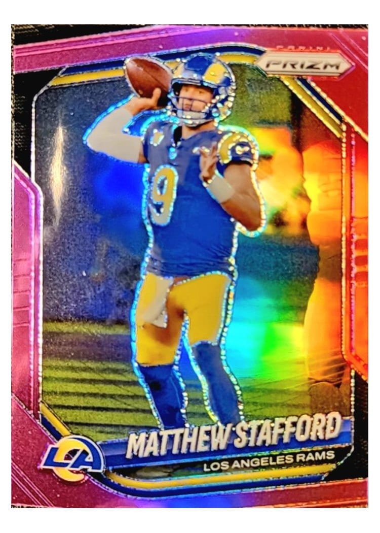 2025 Panini Prizm Base Set Matthew Stafford #21 card