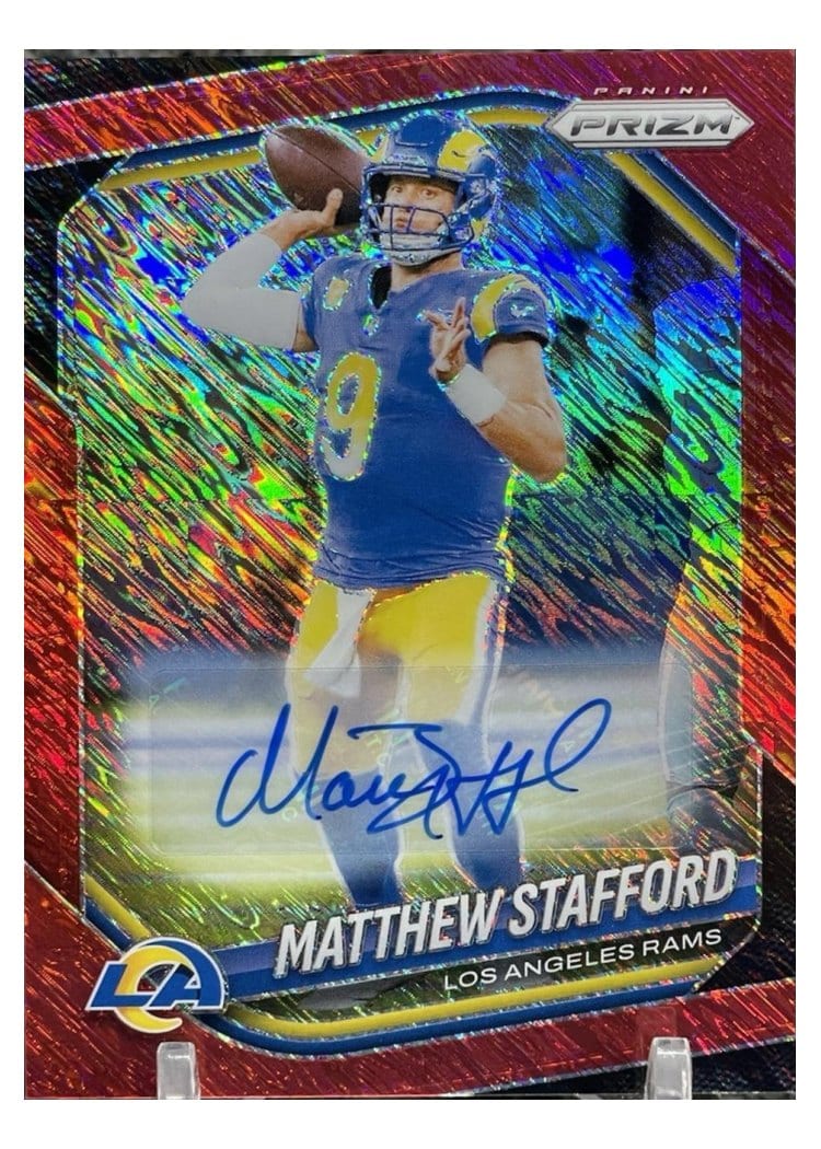 2025 Panini Prizm Base Set Matthew Stafford #21 card