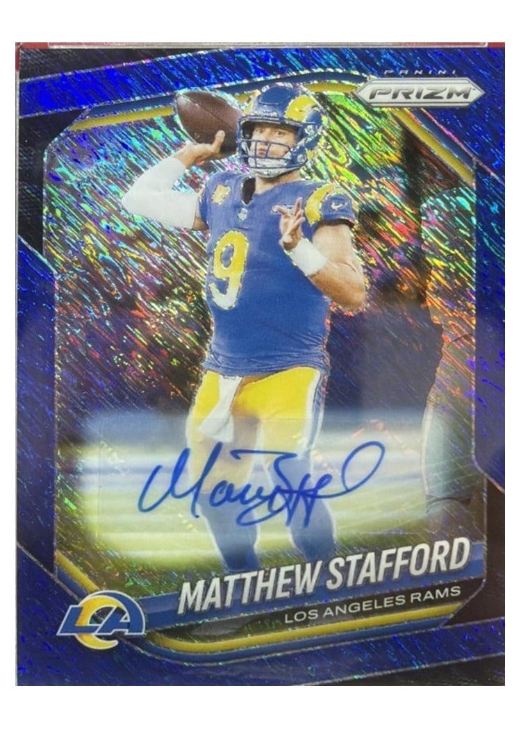 2025 Panini Prizm Base Set Matthew Stafford #21 card