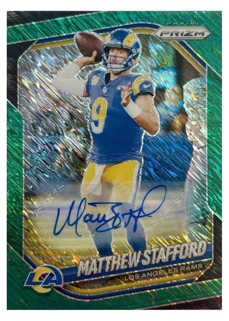 2025 Panini Prizm Base Set Matthew Stafford #21 card