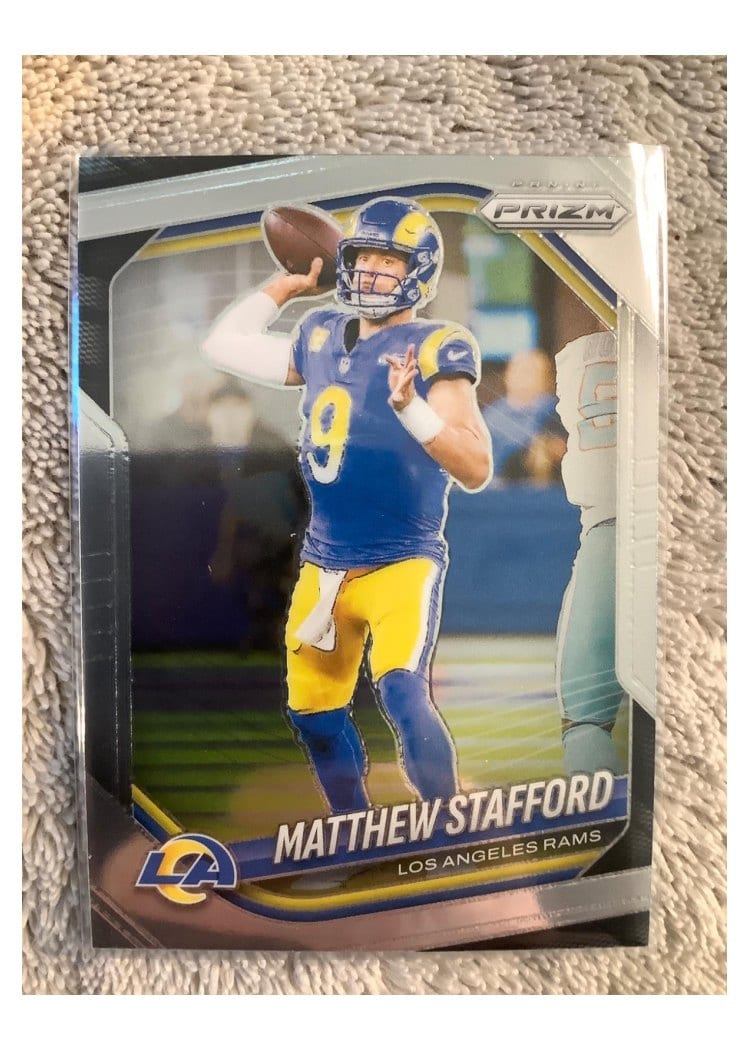 2025 Panini Prizm Base Set Matthew Stafford #21 card
