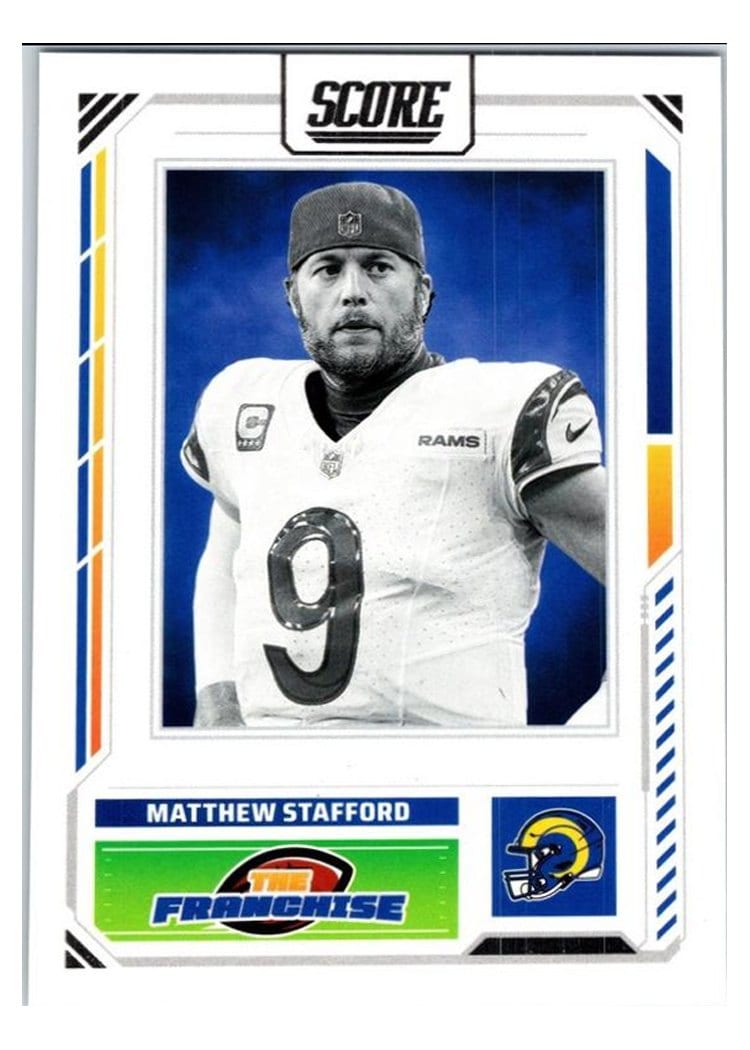2025 Score The Franchise Matthew Stafford #19 card