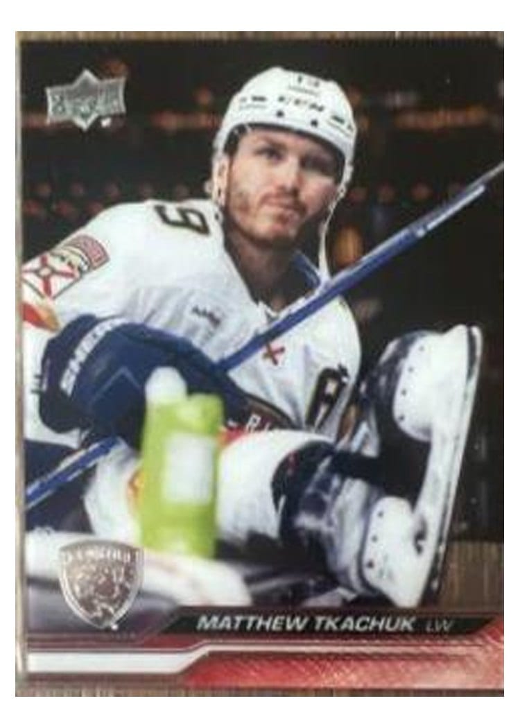 2023-24 Upper Deck Base Set Matthew Tkachuk #74 card