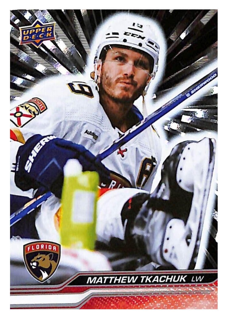2023-24 Upper Deck Base Set Matthew Tkachuk #74 card