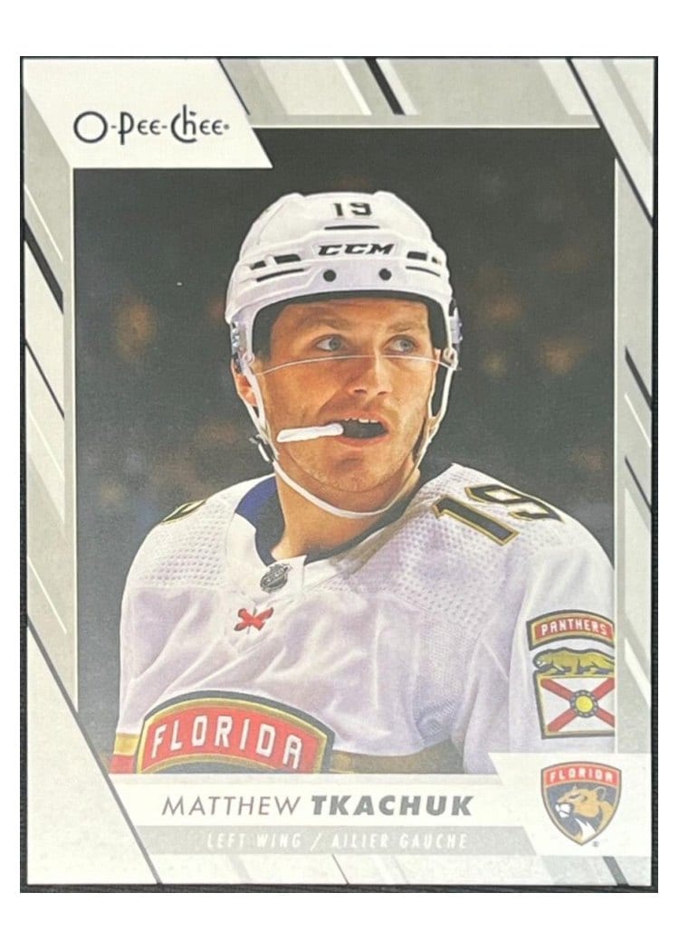 2023 O-Pee-Chee Portrait Photo Matthew Tkachuk #4 card