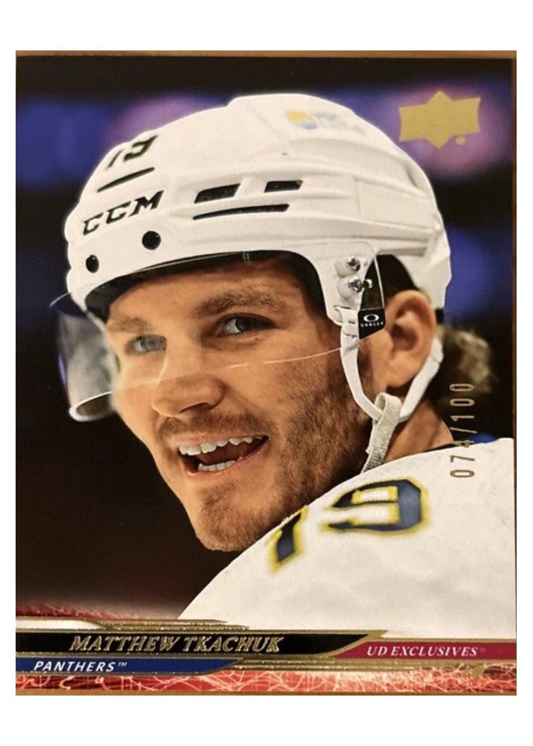 2024-25 Upper Deck Base Set Matthew Tkachuk #319 card