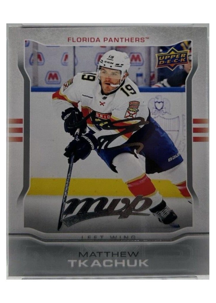 2024-25 Upper Deck MVP 2014-15 10th Anniversary Matthew Tkachuk #MR-19 card
