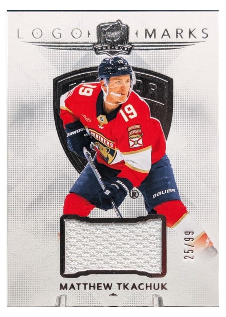 2024-25 Upper Deck The Cup Logomarks Matthew Tkachuk #LM-MT card