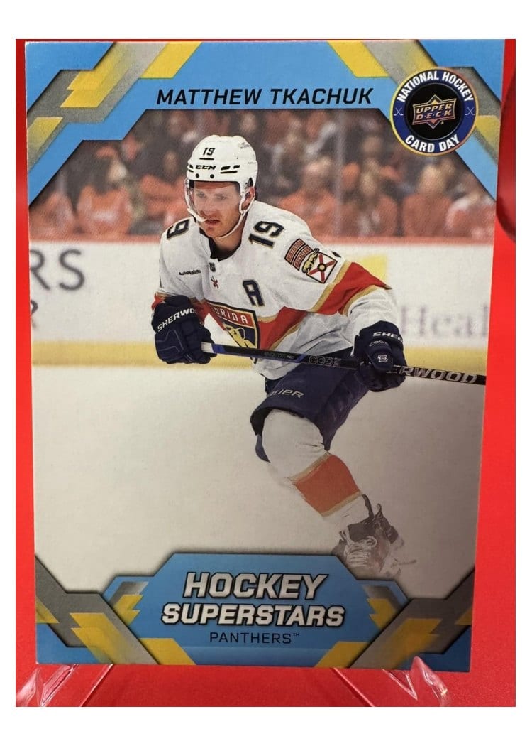 2026 Upper Deck National Hockey Card Day Base Set Matthew Tkachuk #NHCD-20 card
