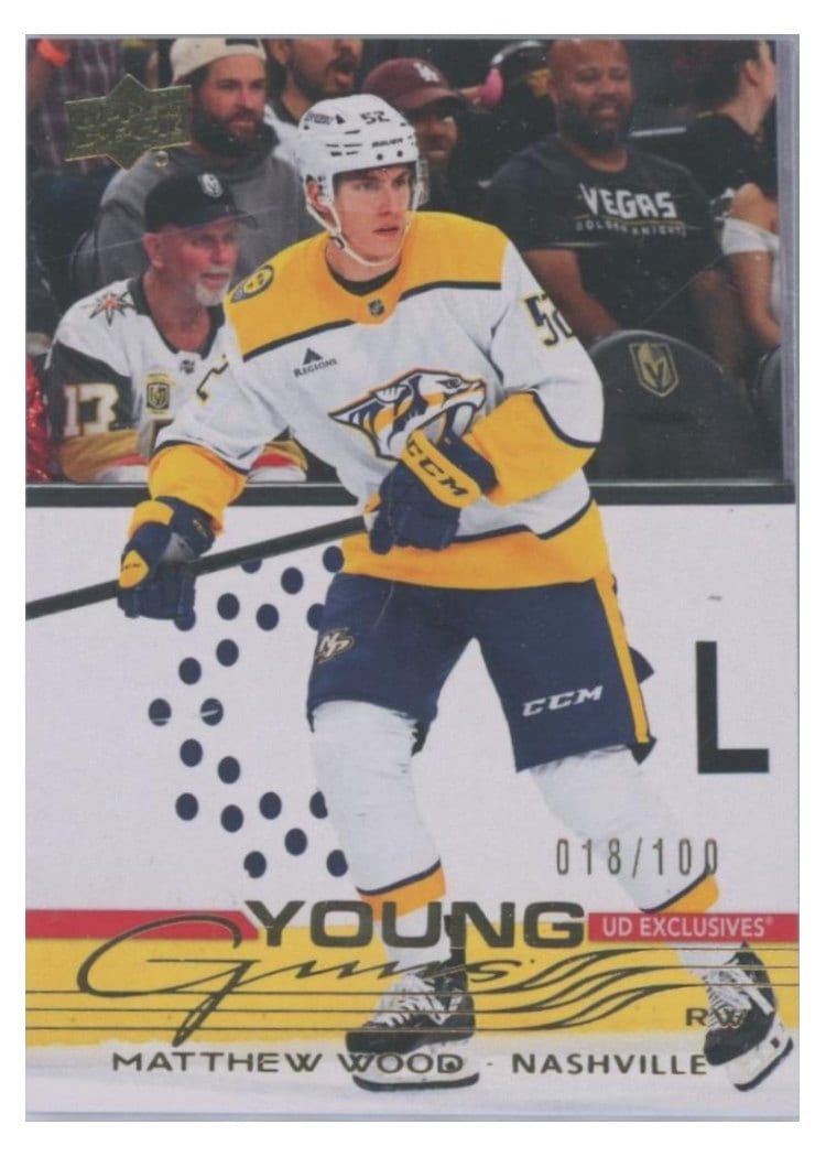 2025 Upper Deck Matthew Wood #228 card