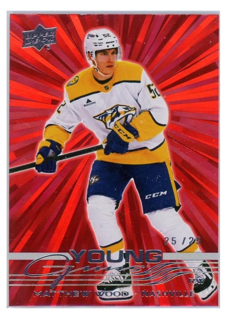 2025 Upper Deck Matthew Wood #228 card