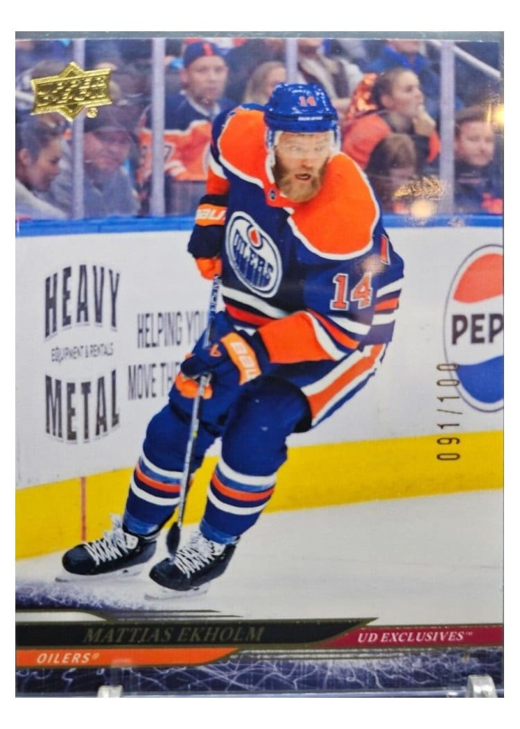 2024-25 Upper Deck Base Set Mattias Ekholm #78 card