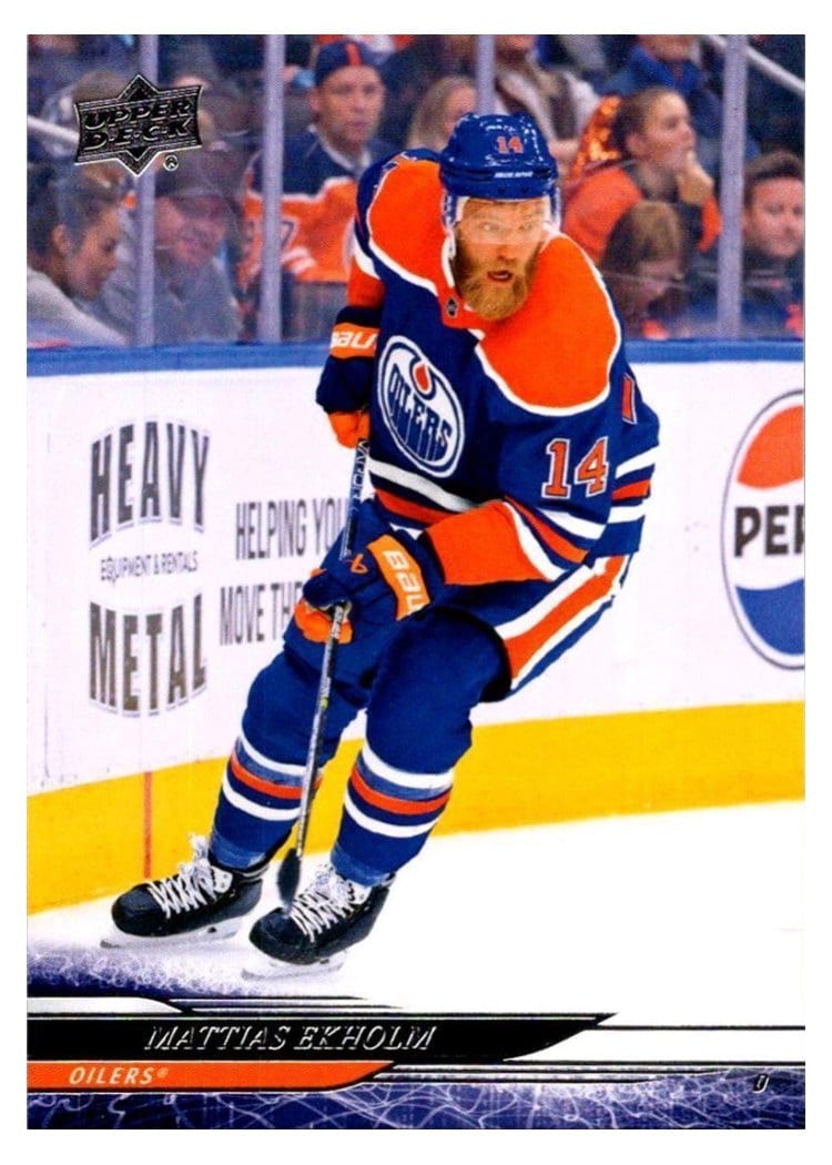 2024-25 Upper Deck Base Set Mattias Ekholm #78 card