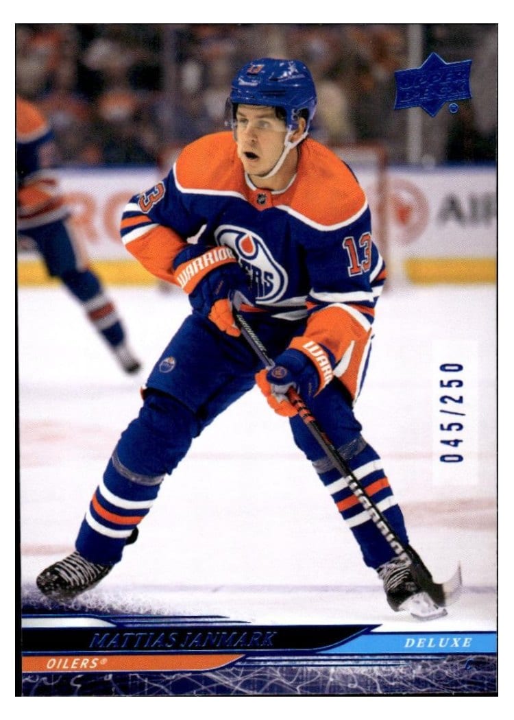 2024-25 Upper Deck Base Set Mattias Janmark Deluxe #316 card