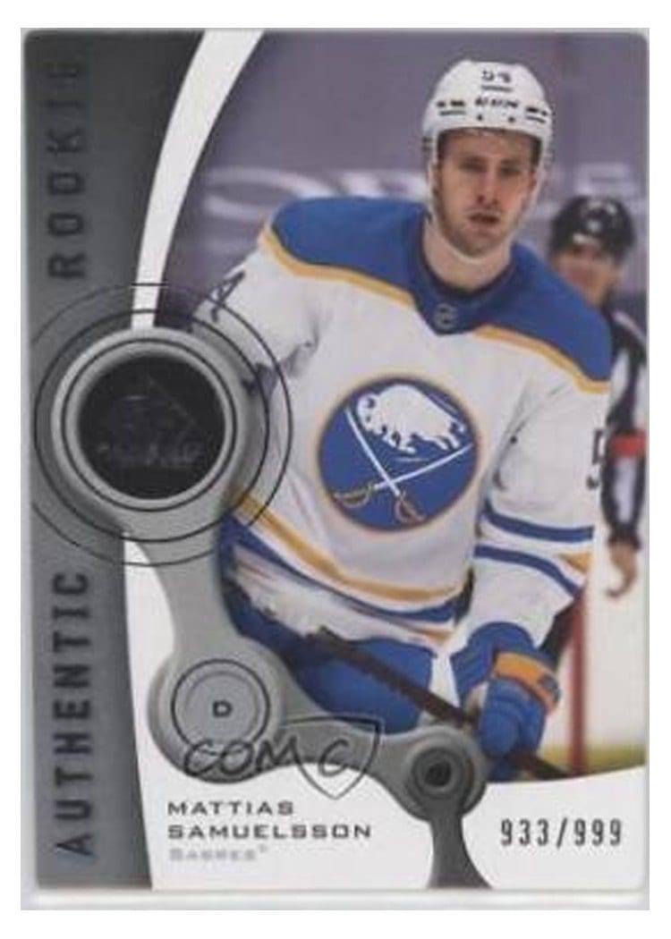 2021-22 SP Game Used 2005-06 Retro - Rookies Mattias Samuelsson #R-49 card