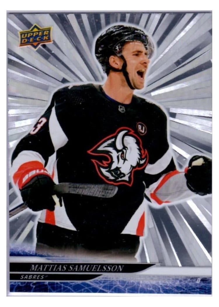 2024-25 Upper Deck Base Set Mattias Samuelsson #265 card