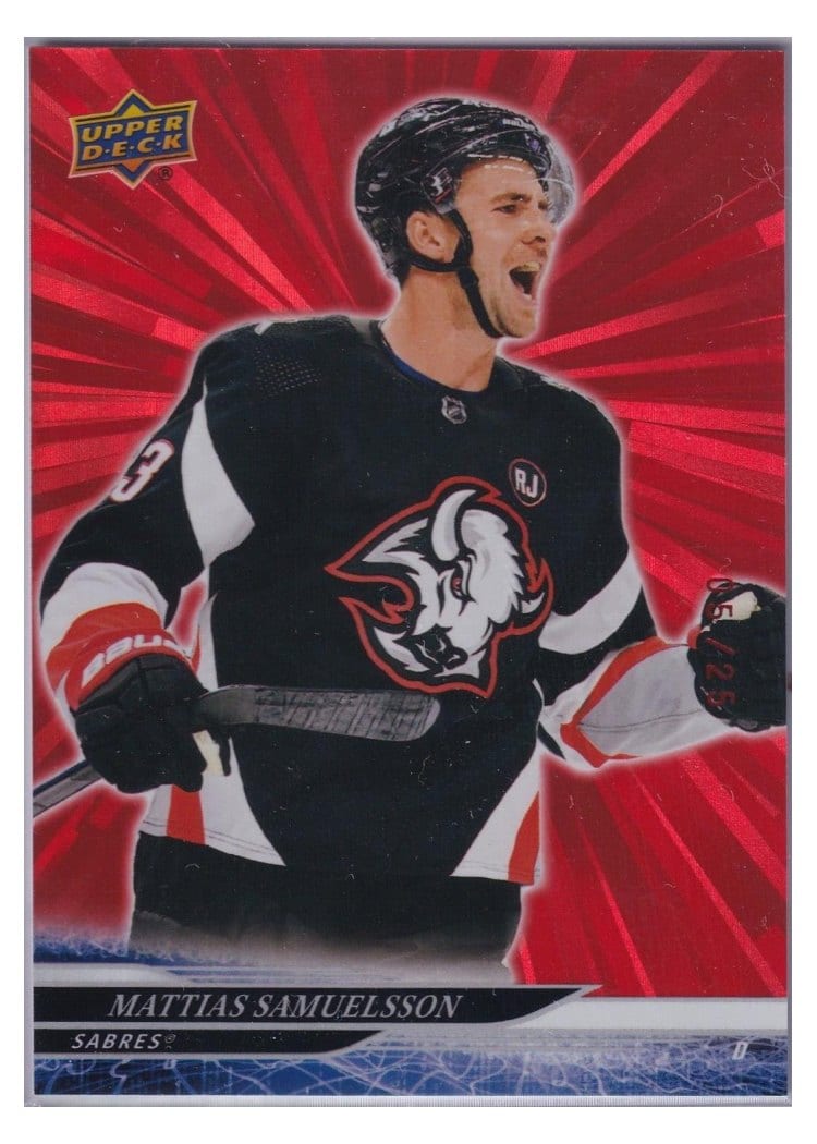 2024-25 Upper Deck Base Set Mattias Samuelsson #265 card