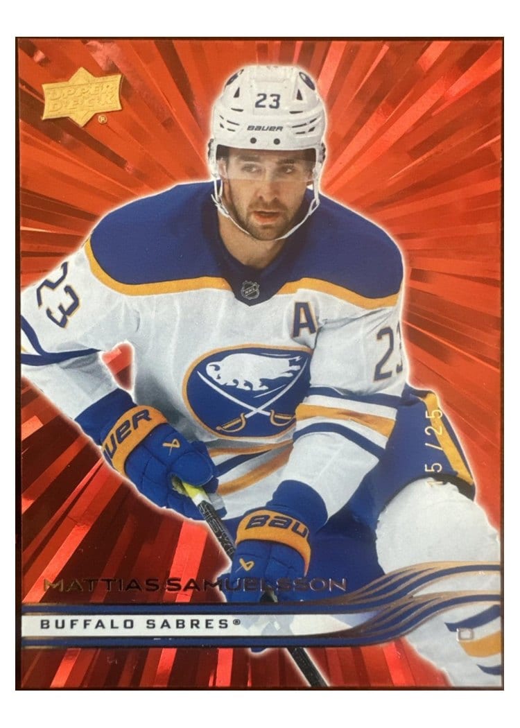 2025-26 Upper Deck Base Set Mattias Samuelsson #15 card