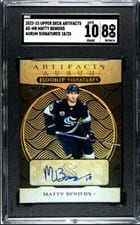 2022-23 Upper Deck Artifacts Aurum Signatures Matty Beniers #AS-MB card