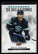 2022-23 Upper Deck Sophomore Sensations Matty Beniers #SO-6 card
