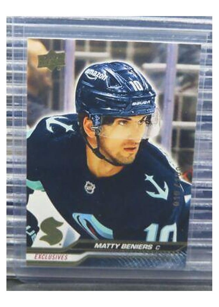 2023 Upper Deck Matty Beniers #149 card