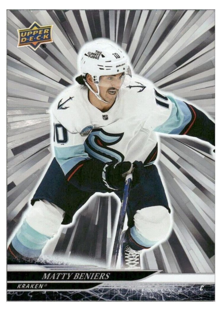 2024-25 Upper Deck Base Set Matty Beniers #391 card