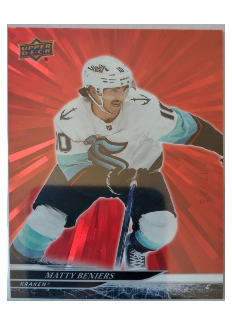2024-25 Upper Deck Base Set Matty Beniers #391 card