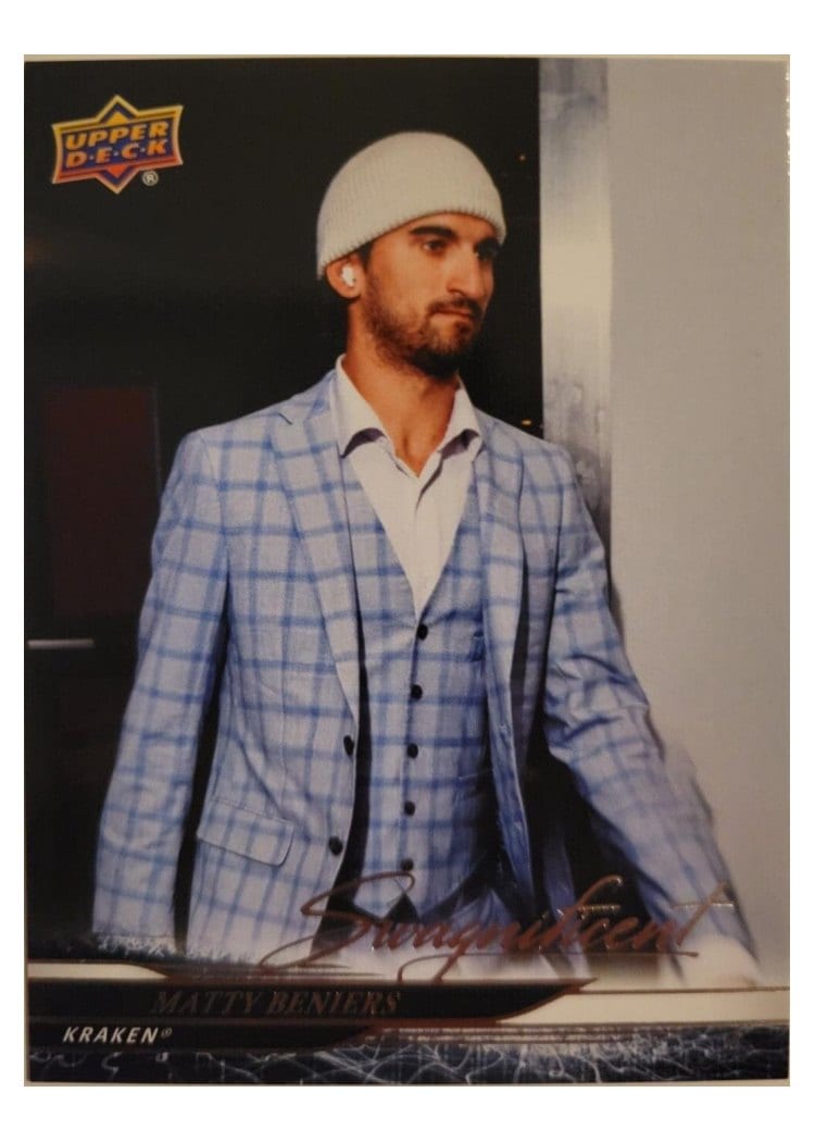 2024-25 Upper Deck Base Set Matty Beniers #391 card