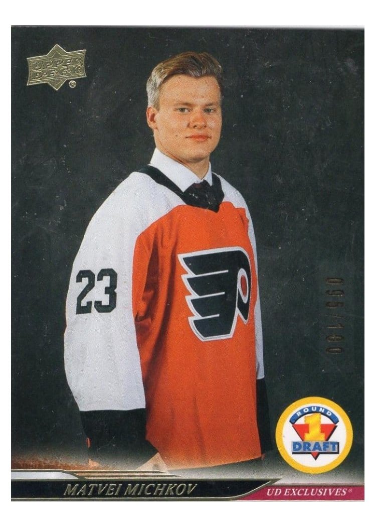 2024-25 Upper Deck Base Set Matvei Michkov #749 card