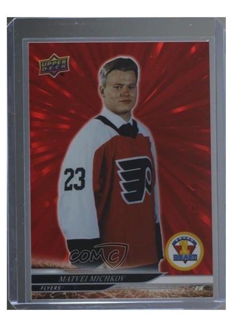 2024-25 Upper Deck Base Set Matvei Michkov #749 card