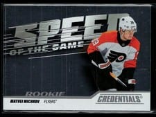 2024-25 Upper Deck Credentials Speed of the Game Rookies Matvei Michkov #SGR-MM card