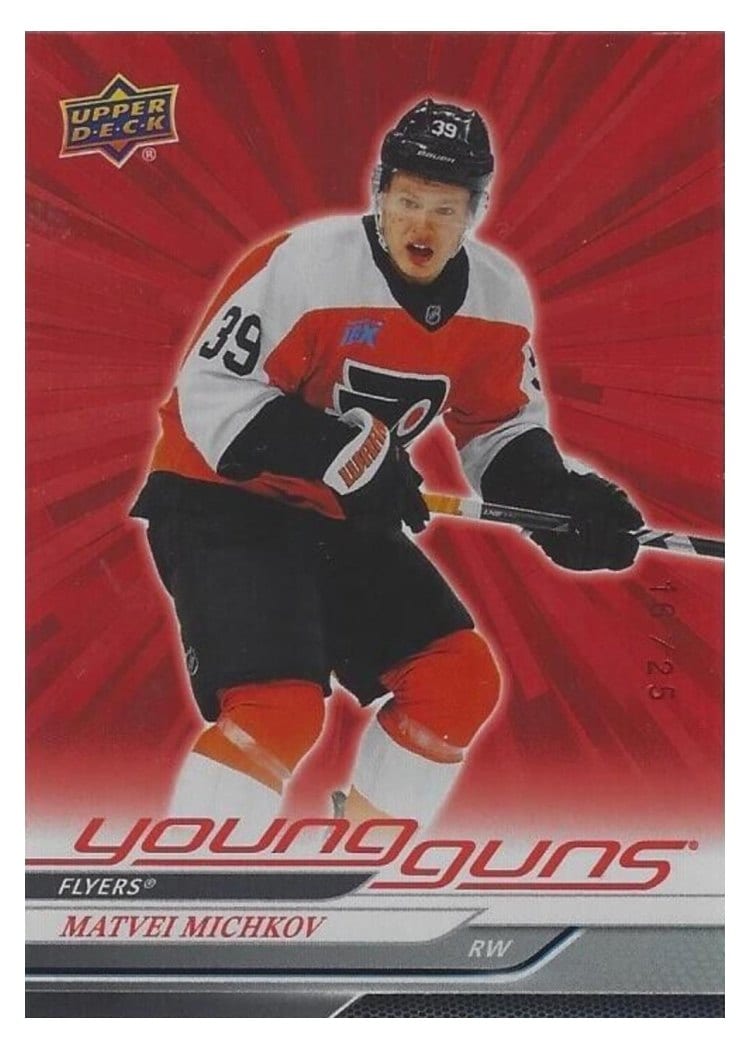 2024 Upper Deck Matvei Michkov #492 card