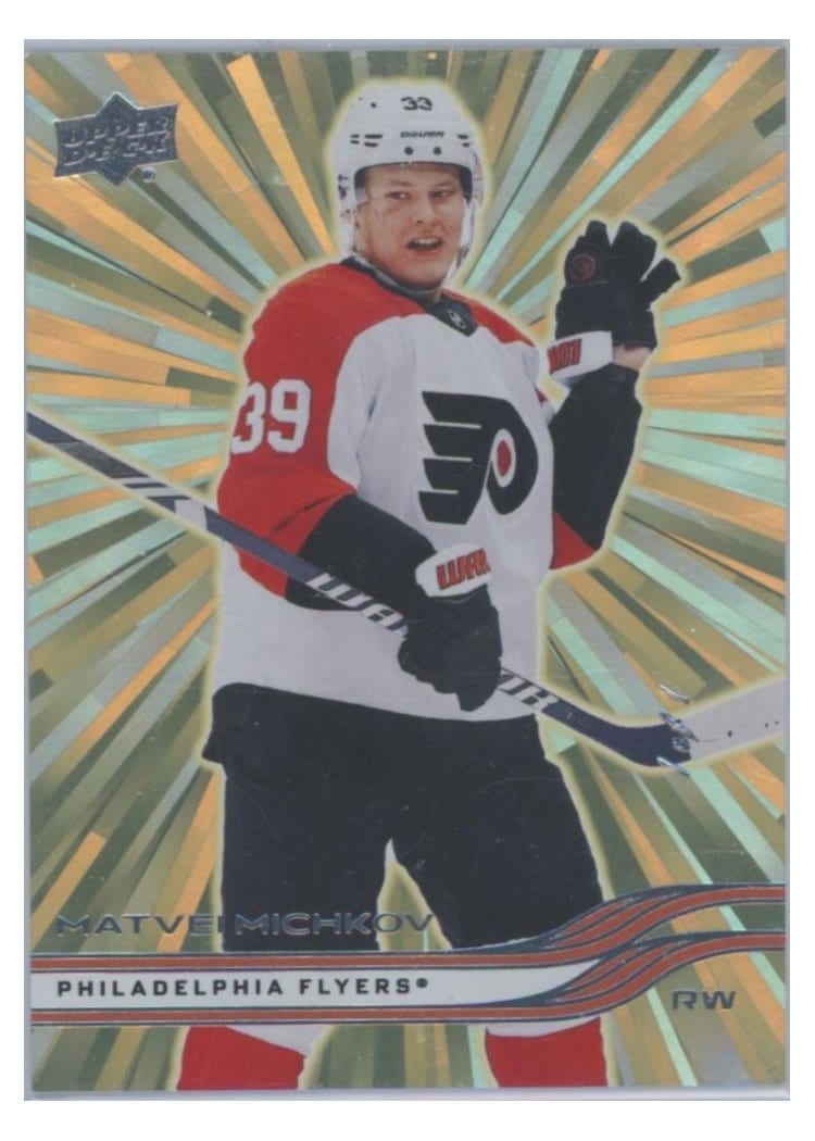 2025-26 Upper Deck Base Set Matvei Michkov #128 card