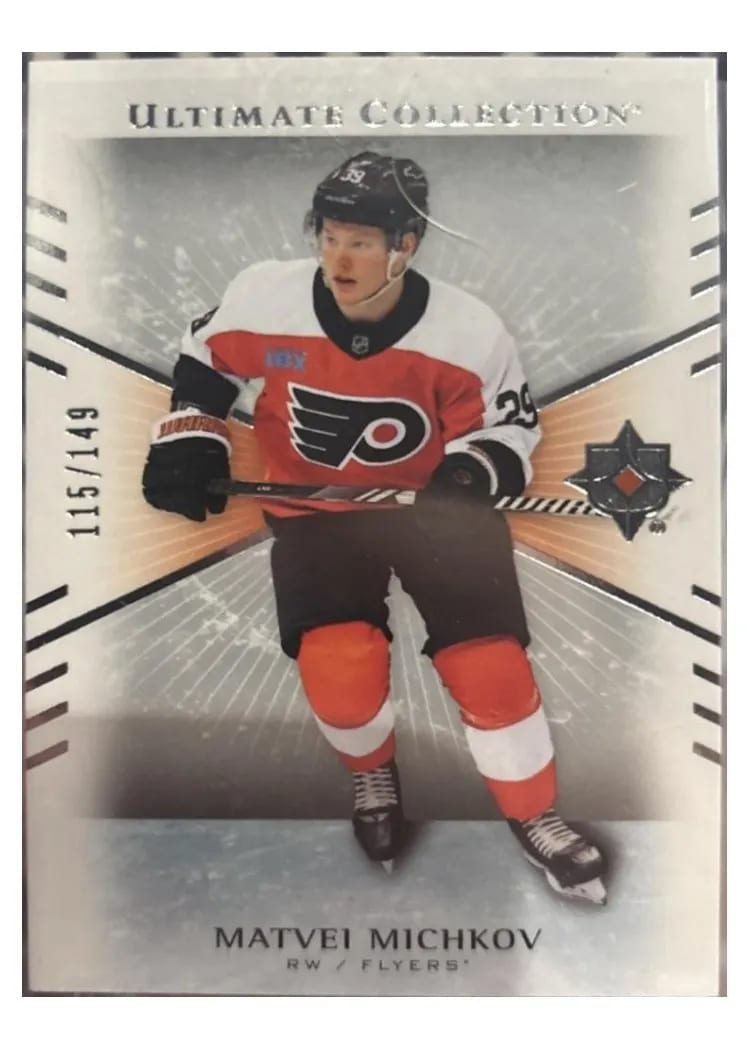 2025 Upper Deck Ultimate Collection Matvei Michkov #14 card