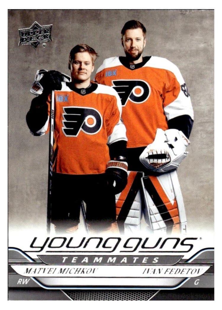 2024 Upper Deck Matvei Michkov / Ivan Fedotov Acetate #496