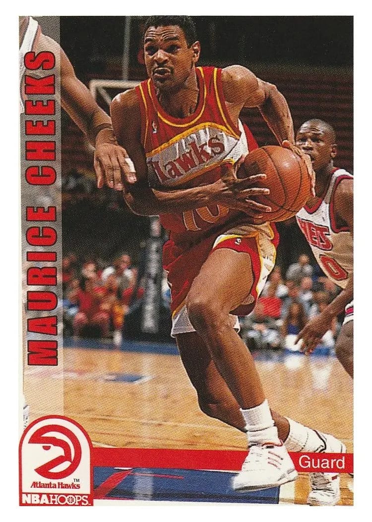 1992 Hoops Maurice Cheeks #2 card
