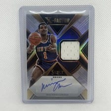 2023-24 Panini Select X-Factor Memorabilia Signatures Maurice Cheeks #XFS-CKS card