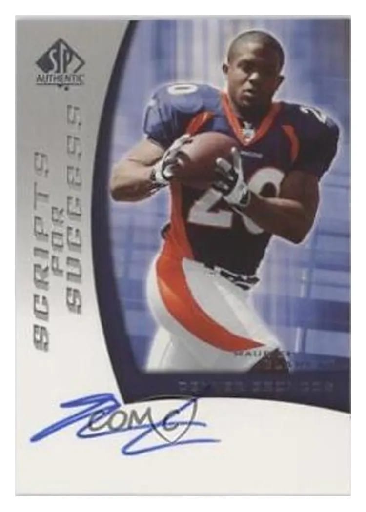 2005 SP Authentic Scripts for Success Autograph Maurice Clarett #SS-MO card
